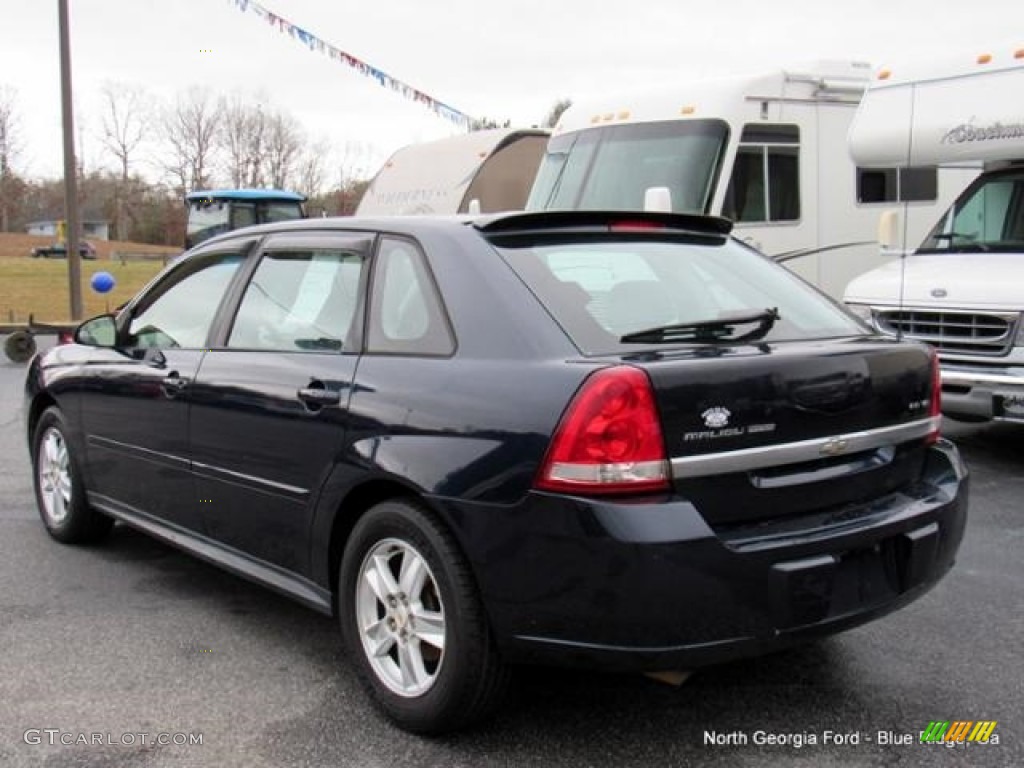 2005 Malibu Maxx LS Wagon - Dark Blue Metallic / Gray photo #3