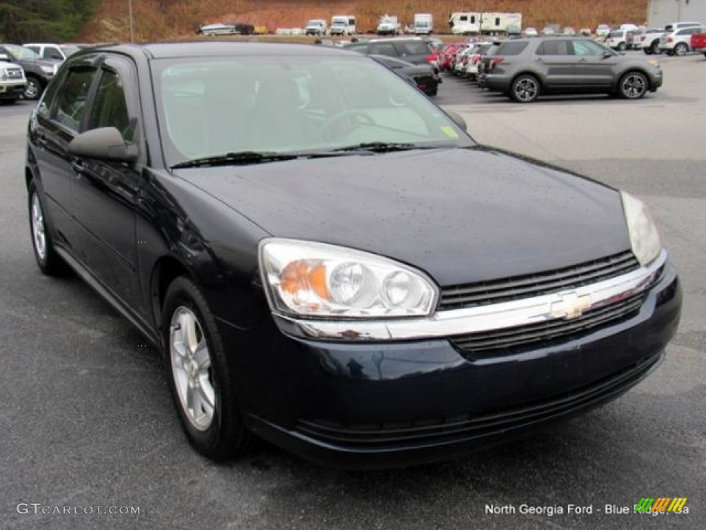 2005 Malibu Maxx LS Wagon - Dark Blue Metallic / Gray photo #7