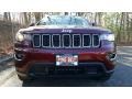 2017 Velvet Red Pearl Jeep Grand Cherokee Laredo 4x4  photo #2