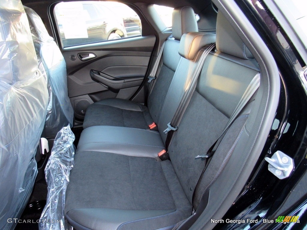 Charcoal Black Recaro RS logo Interior 2016 Ford Focus RS Photo #117572834