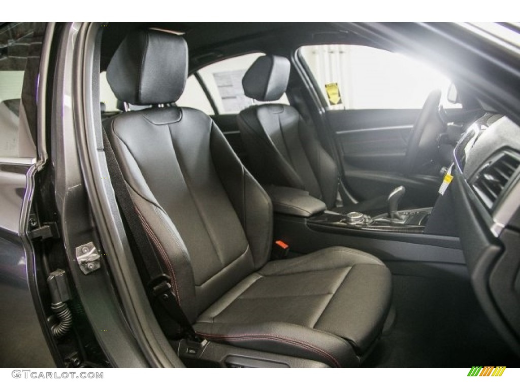 2017 3 Series 330i Sedan - Mineral Grey Metallic / Black photo #2
