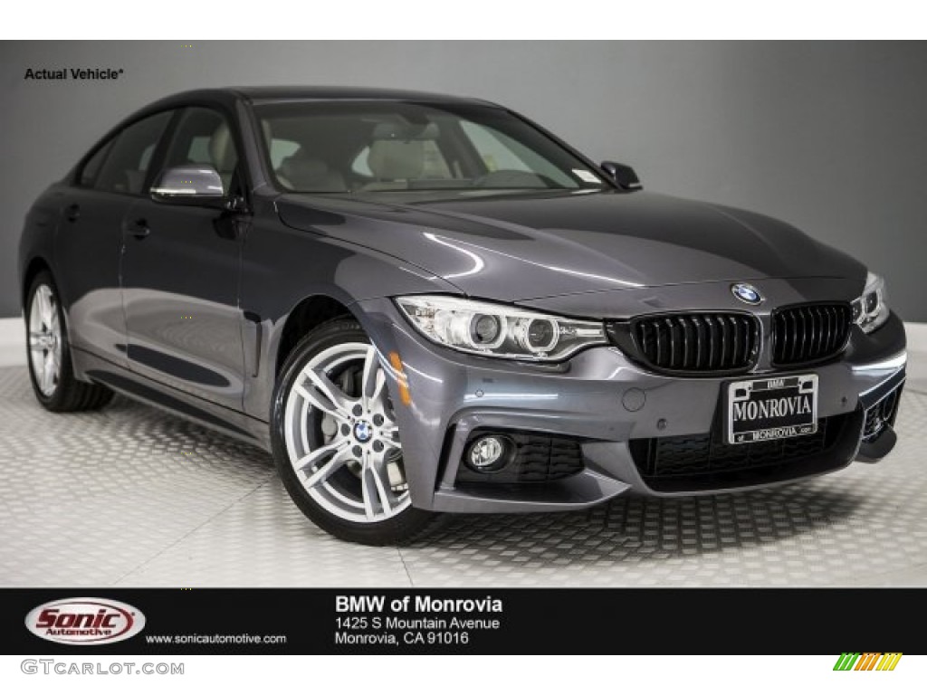 2017 4 Series 430i Gran Coupe - Mineral Grey Metallic / Oyster photo #1