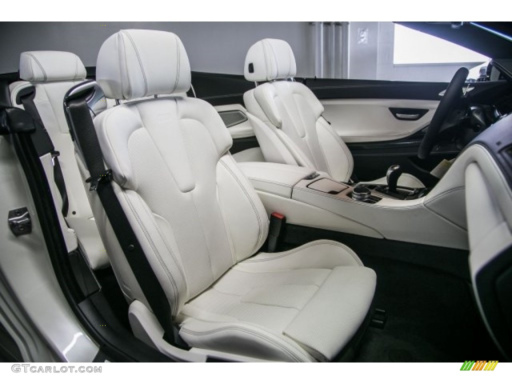 2017 BMW M6 Convertible Interior Color Photos