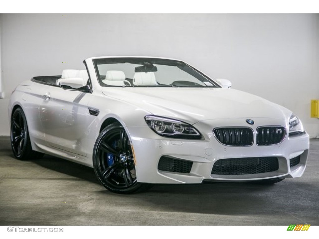 2017 M6 Convertible - Frozen Brilliant White Metallic / Individual Opal White photo #12