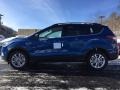 2017 Lightning Blue Ford Escape SE 4WD  photo #1