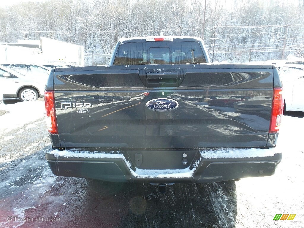 2017 F150 XLT SuperCab 4x4 - Lithium Gray / Black photo #6