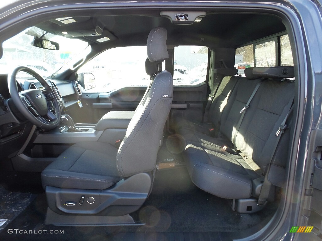 2017 F150 XLT SuperCab 4x4 - Lithium Gray / Black photo #7