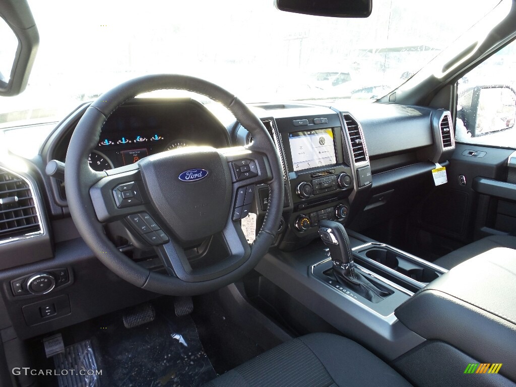 2017 F150 XLT SuperCab 4x4 - Lithium Gray / Black photo #8