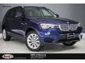 2017 Deep Sea Blue Metallic BMW X3 sDrive28i  photo #1