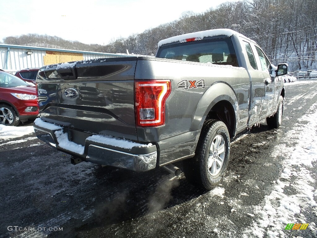 2017 F150 XLT SuperCab 4x4 - Magnetic / Earth Gray photo #5