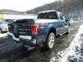 2017 Blue Jeans Ford F150 XLT SuperCab 4x4  photo #5