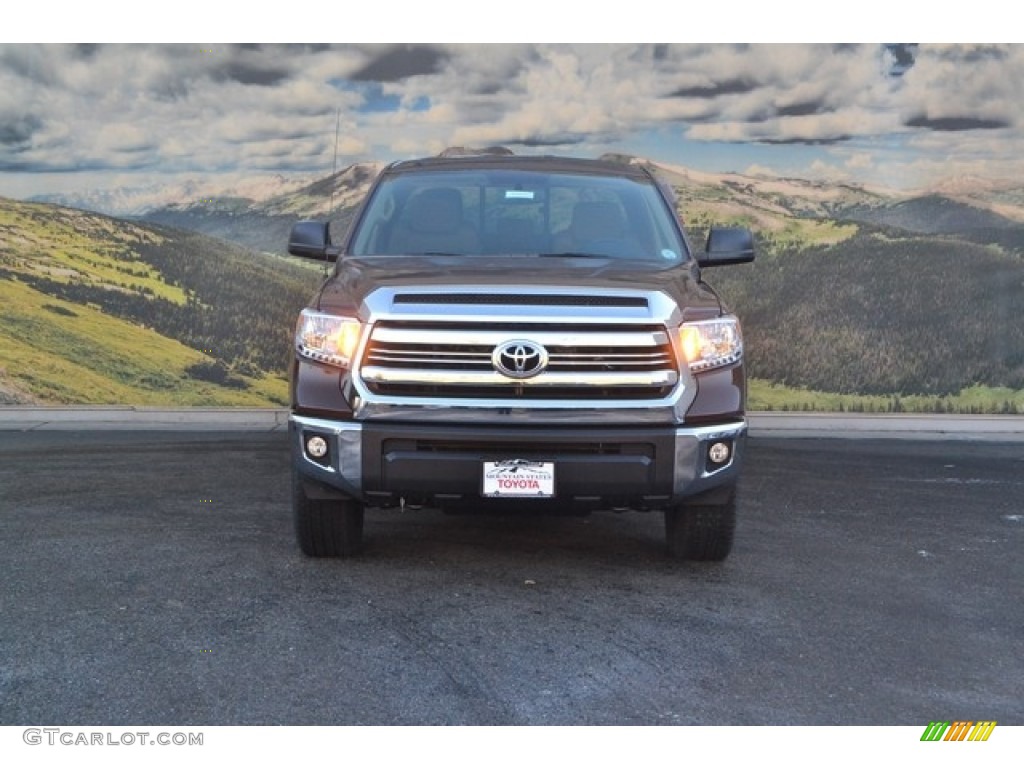 2017 Tundra SR5 Double Cab 4x4 - Sunset Bronze Mica / Sand Beige photo #2