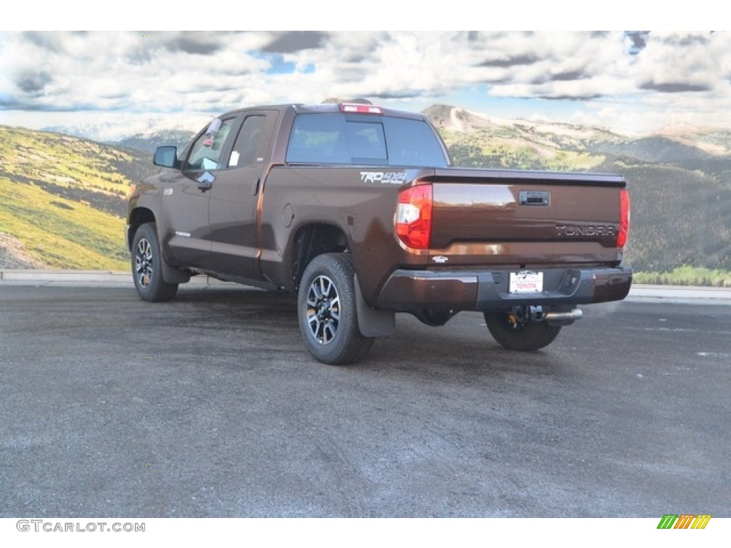 2017 Tundra SR5 Double Cab 4x4 - Sunset Bronze Mica / Sand Beige photo #3