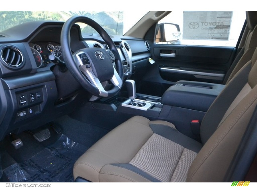 2017 Tundra SR5 Double Cab 4x4 - Sunset Bronze Mica / Sand Beige photo #5