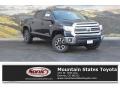 2017 Midnight Black Metallic Toyota Tundra SR5 CrewMax 4x4  photo #1