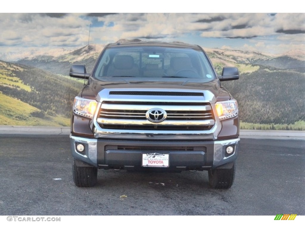 2017 Tundra SR5 Double Cab 4x4 - Sunset Bronze Mica / Sand Beige photo #2