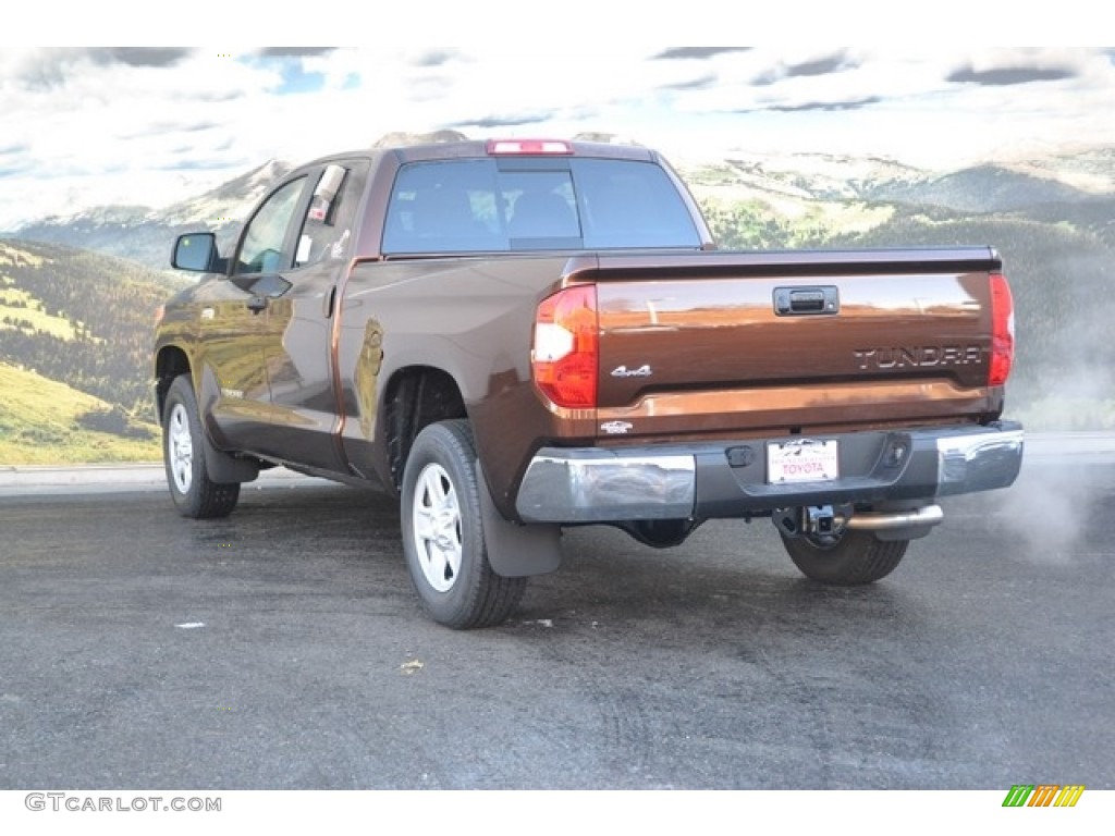 2017 Tundra SR5 Double Cab 4x4 - Sunset Bronze Mica / Sand Beige photo #3