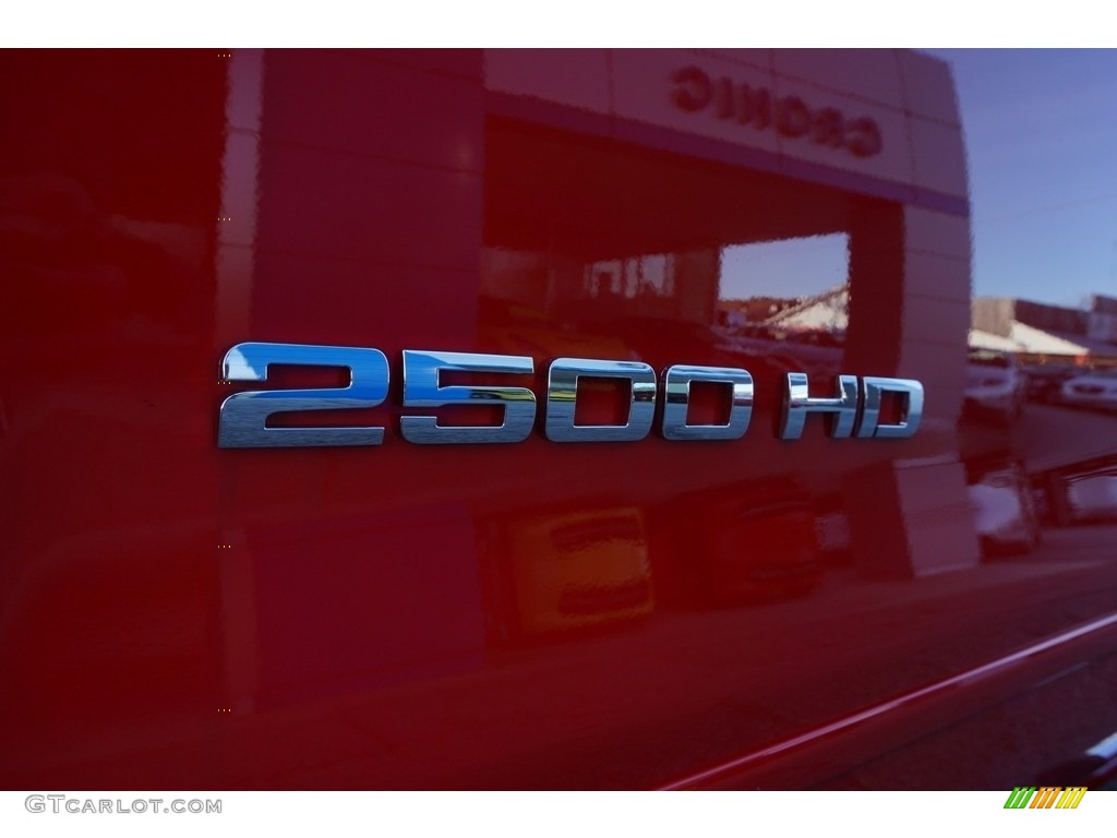 2017 Silverado 2500HD LT Crew Cab 4x4 - Red Hot / Jet Black photo #12