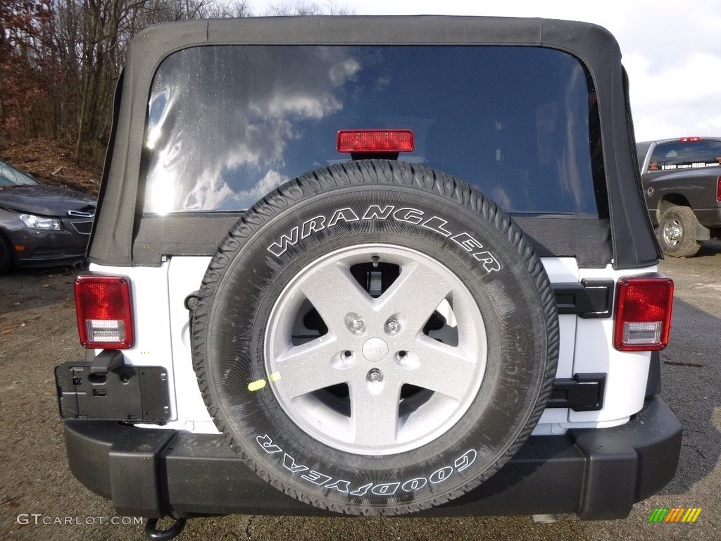 2017 Wrangler Sport 4x4 - Bright White / Black photo #4