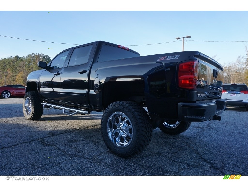 2017 Silverado 1500 LT Crew Cab 4x4 - Black / Jet Black photo #5