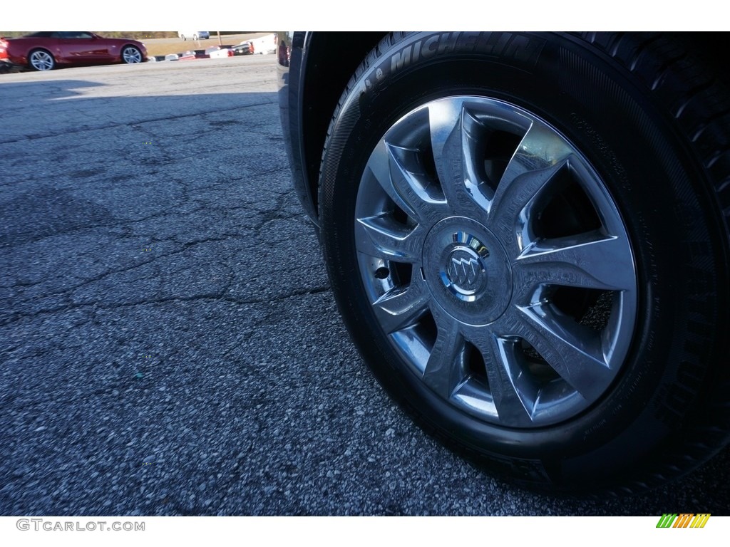 2017 Enclave Premium - Dark Sapphire Blue Metallic / Light Titanium photo #12