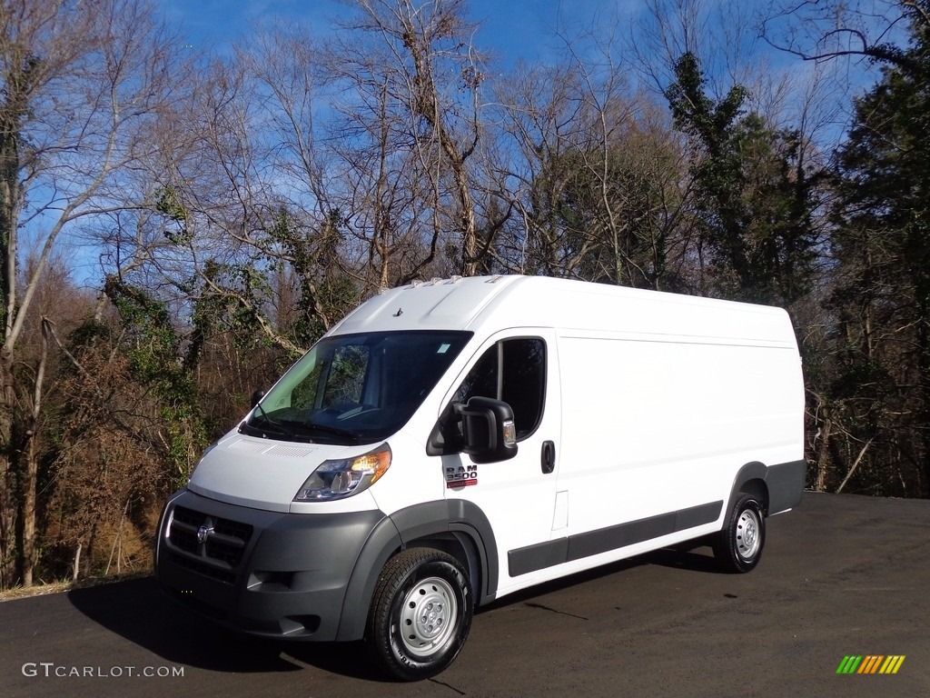 Bright White 2017 Ram ProMaster 3500 High Roof Cargo Van Exterior Photo #117577760