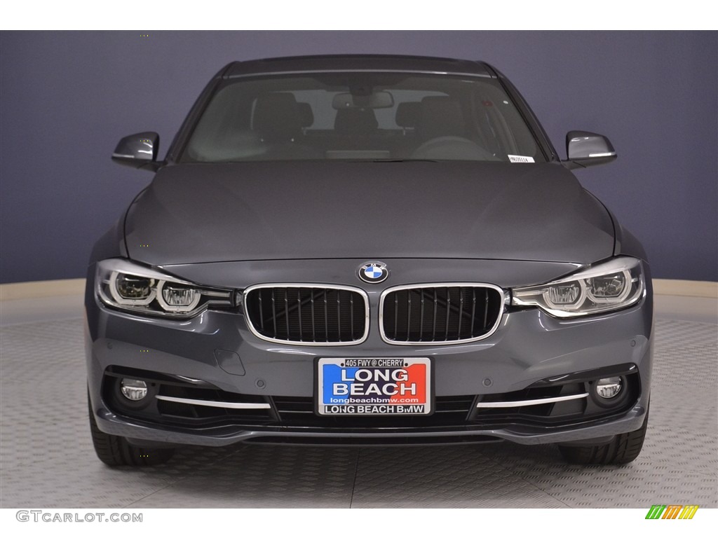 2017 3 Series 340i Sedan - Mineral Grey Metallic / Black photo #2