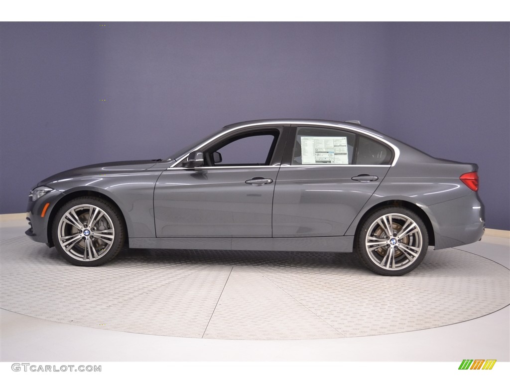 2017 3 Series 340i Sedan - Mineral Grey Metallic / Black photo #3