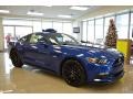 Lightning Blue 2017 Ford Mustang GT Premium Coupe Exterior