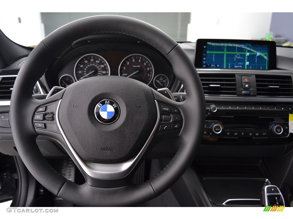 2017 3 Series 340i Sedan - Mineral Grey Metallic / Black photo #14