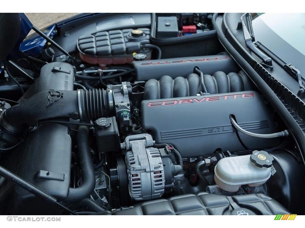 2004 Corvette Convertible - LeMans Blue Metallic / Shale photo #3