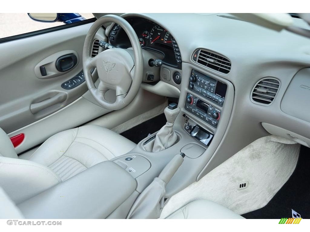 2004 Corvette Convertible - LeMans Blue Metallic / Shale photo #4