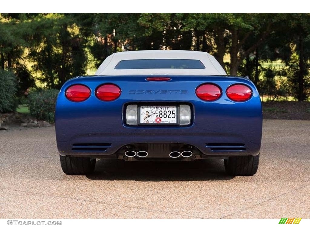 2004 Corvette Convertible - LeMans Blue Metallic / Shale photo #8
