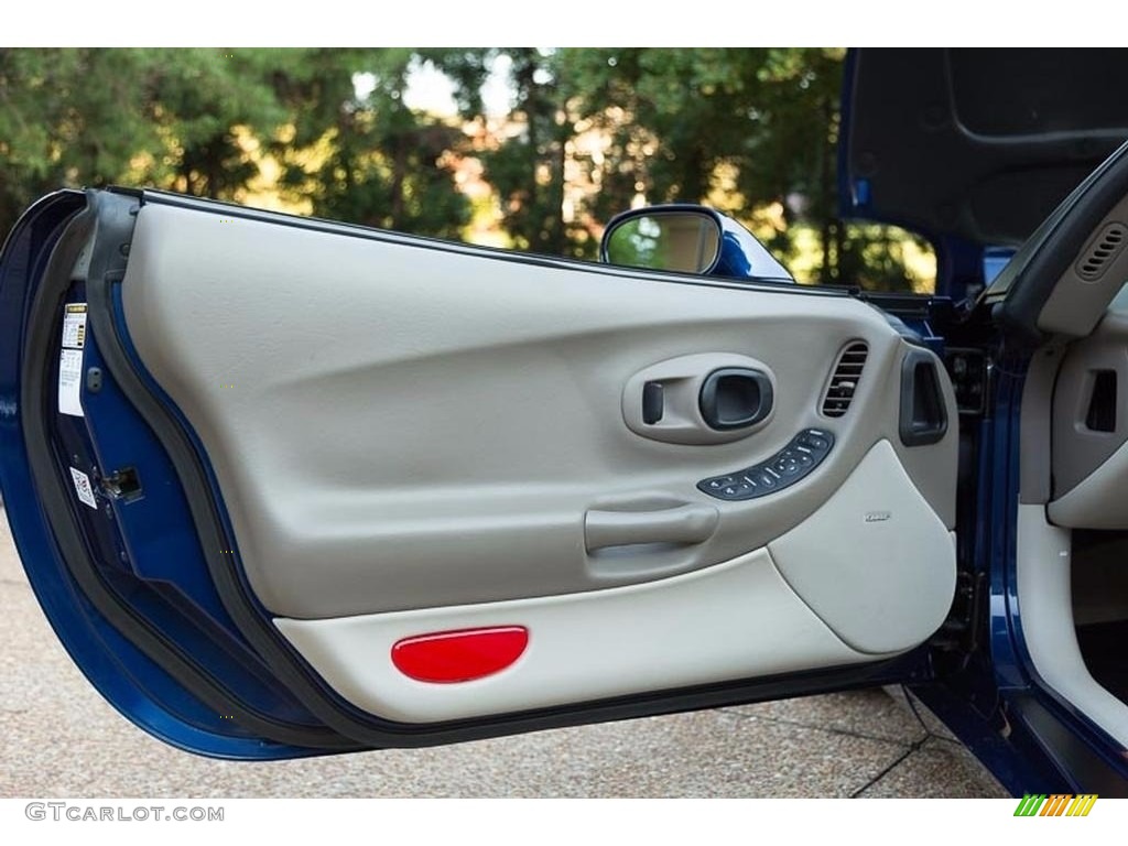 2004 Corvette Convertible - LeMans Blue Metallic / Shale photo #32