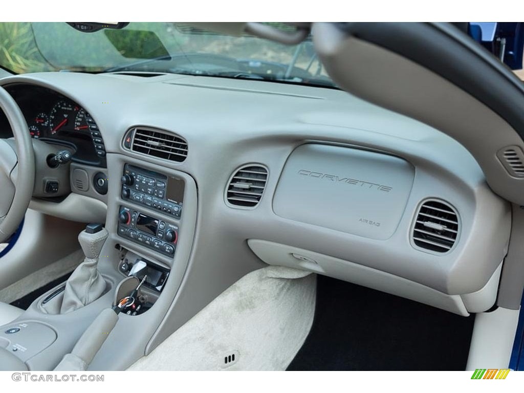 2004 Corvette Convertible - LeMans Blue Metallic / Shale photo #35