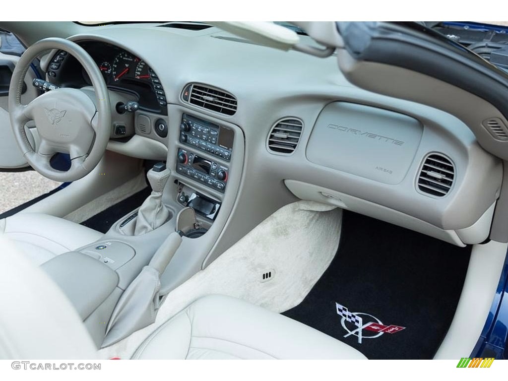 2004 Corvette Convertible - LeMans Blue Metallic / Shale photo #38