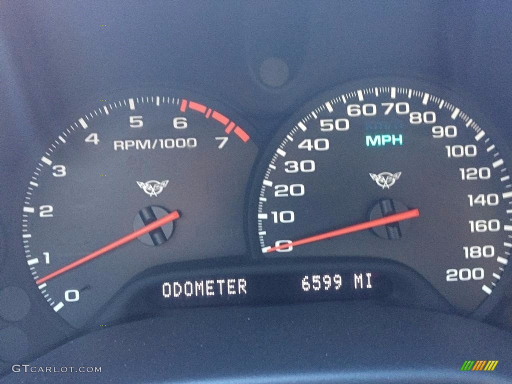 2004 Corvette Convertible - LeMans Blue Metallic / Shale photo #44