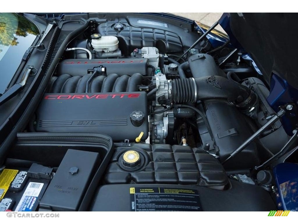 2004 Corvette Convertible - LeMans Blue Metallic / Shale photo #45