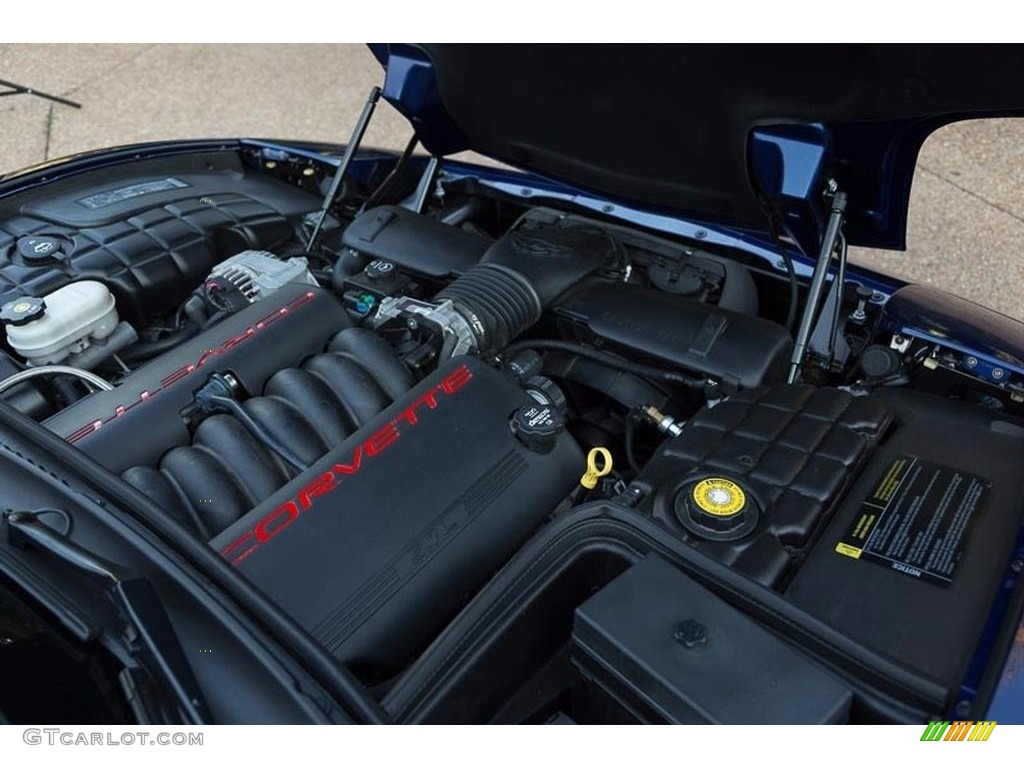 2004 Corvette Convertible - LeMans Blue Metallic / Shale photo #46