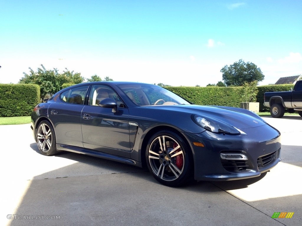 2013 Panamera GTS - Yachting Blue Metallic / Cognac Natural Leather photo #12