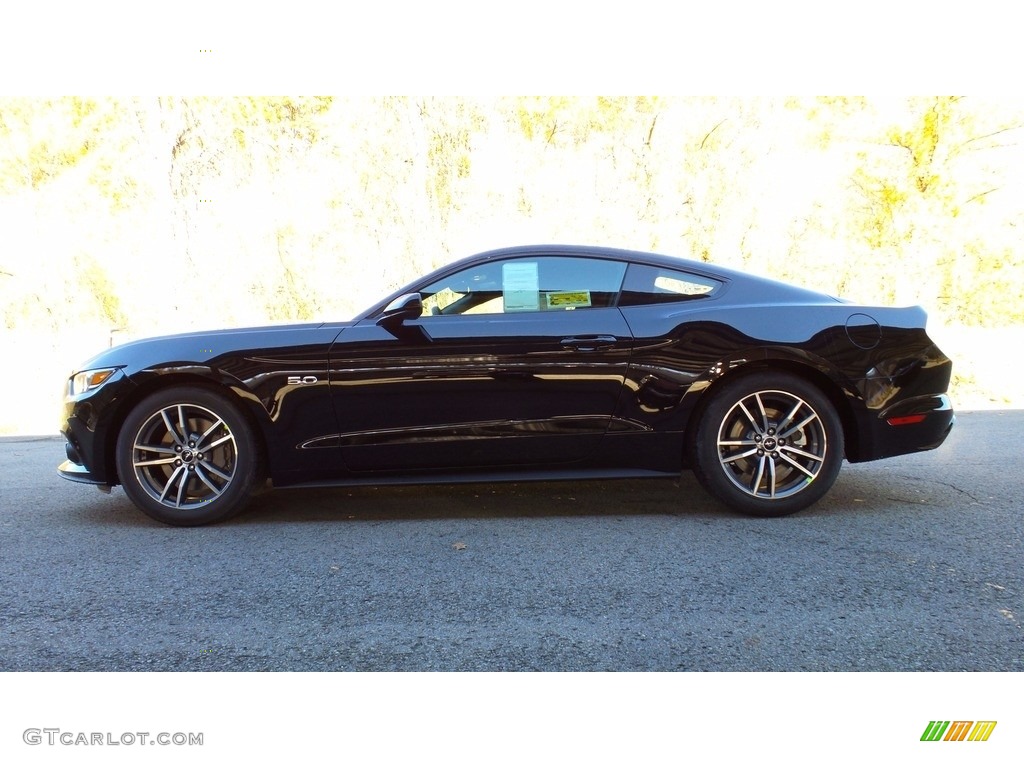 Shadow Black Ford Mustang