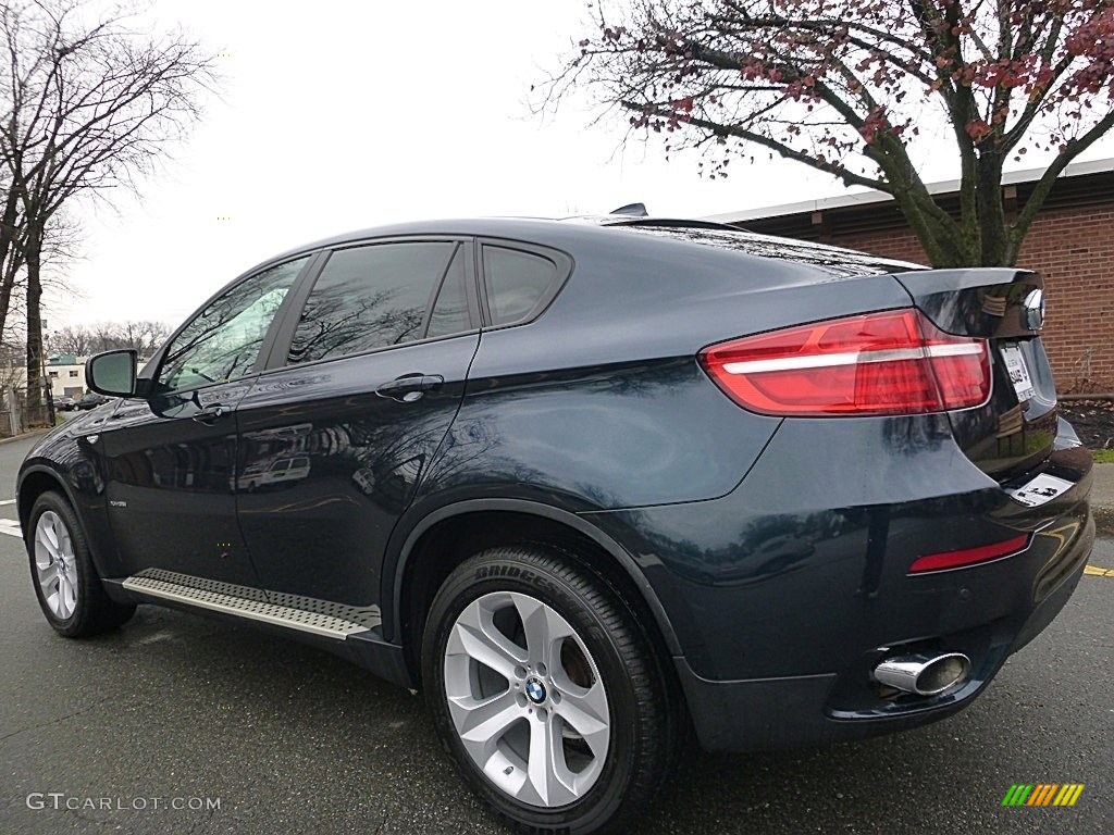 2013 X6 xDrive35i - Midnight Blue Metallic / Saddle Brown photo #3