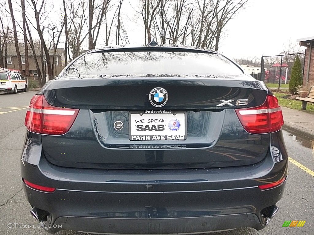 2013 X6 xDrive35i - Midnight Blue Metallic / Saddle Brown photo #4