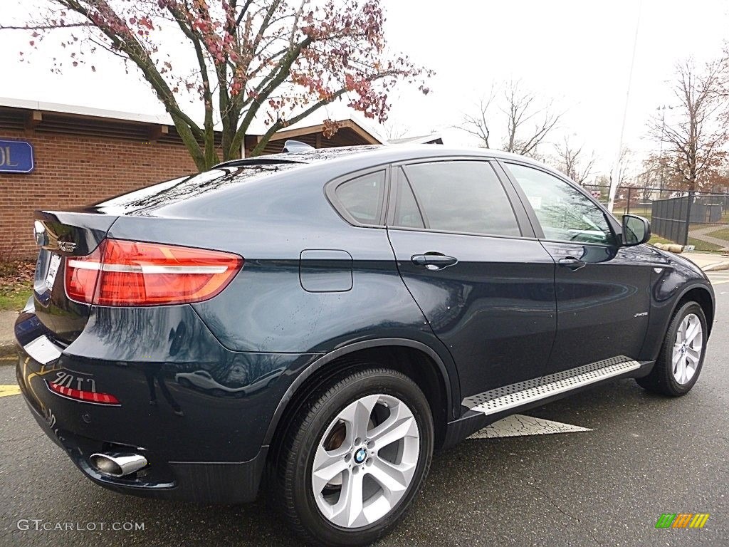 2013 X6 xDrive35i - Midnight Blue Metallic / Saddle Brown photo #5