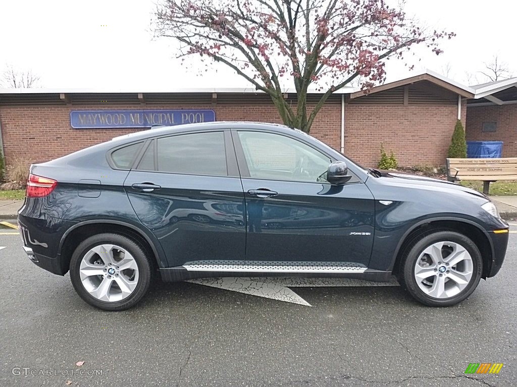 2013 X6 xDrive35i - Midnight Blue Metallic / Saddle Brown photo #6