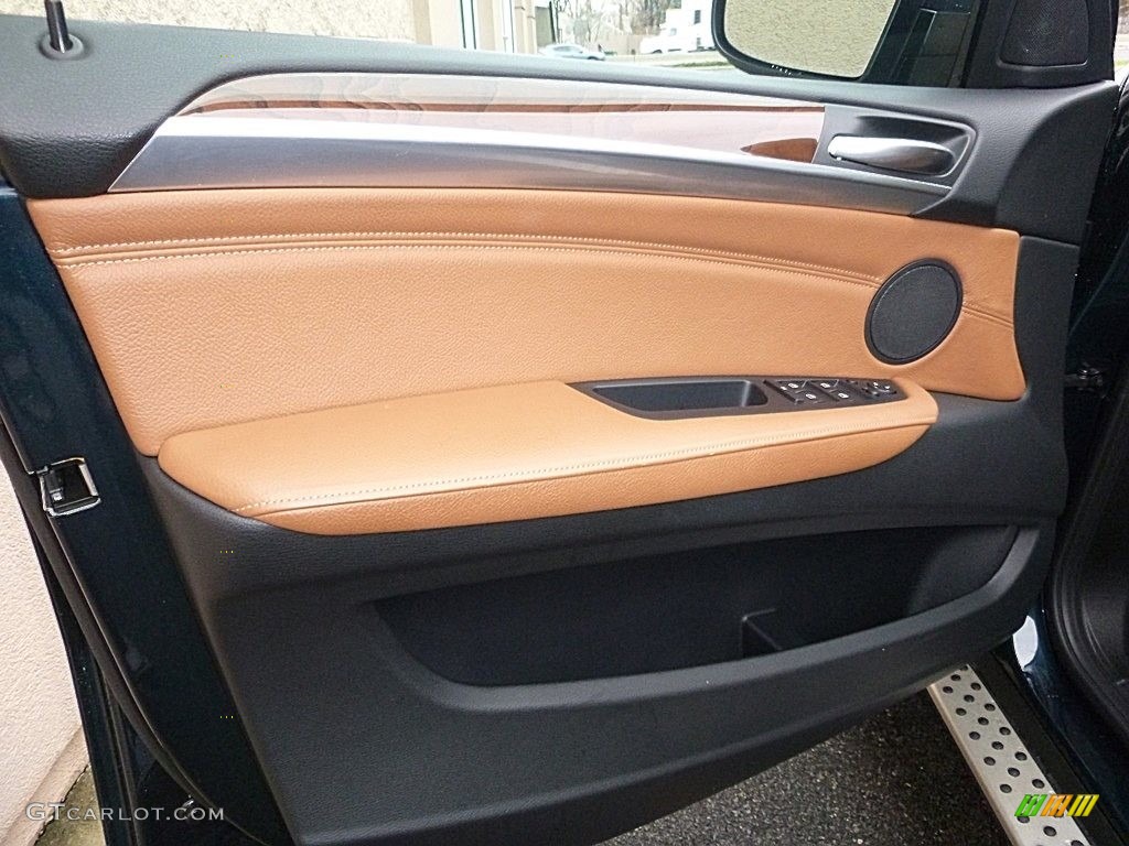 2013 X6 xDrive35i - Midnight Blue Metallic / Saddle Brown photo #10