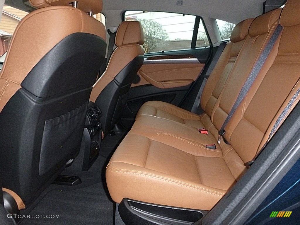 2013 X6 xDrive35i - Midnight Blue Metallic / Saddle Brown photo #19