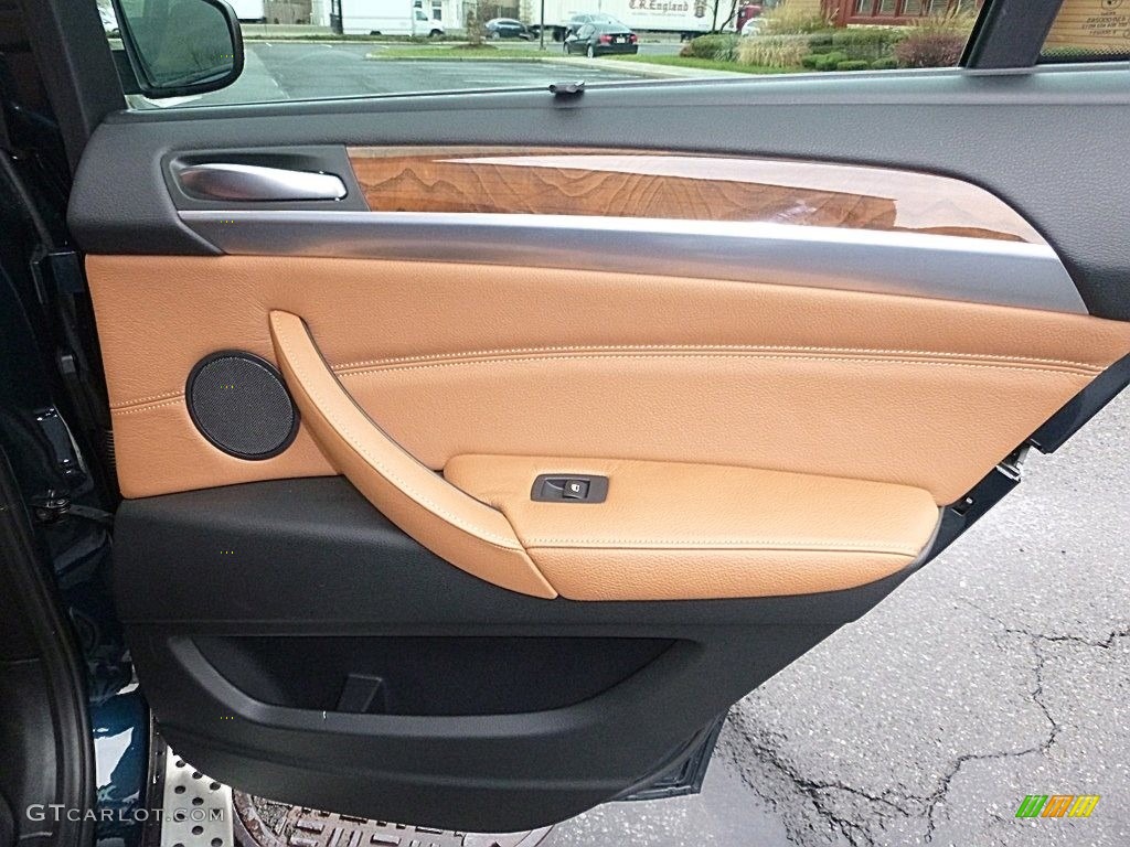 2013 X6 xDrive35i - Midnight Blue Metallic / Saddle Brown photo #20