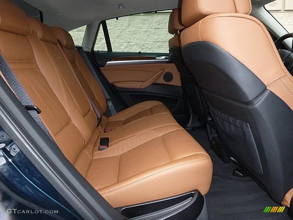 2013 X6 xDrive35i - Midnight Blue Metallic / Saddle Brown photo #23