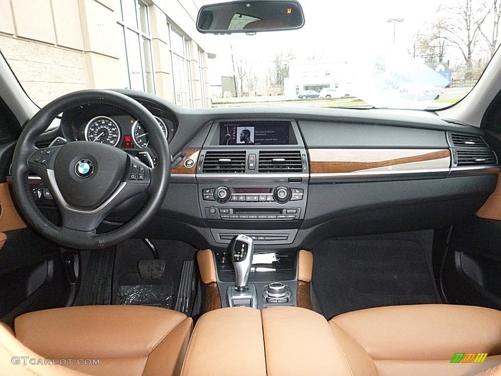2013 X6 xDrive35i - Midnight Blue Metallic / Saddle Brown photo #28